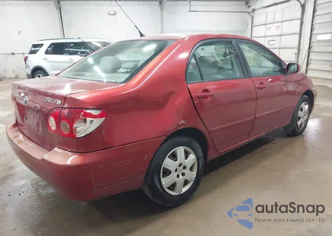 2005 Toyota Corolla Le из США, поврежденный, VIN 2T1BR32E75C492287